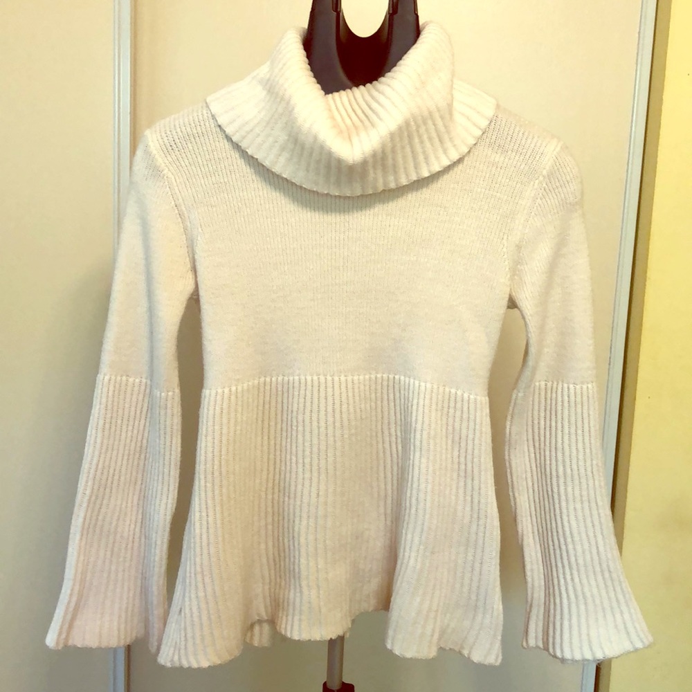 Flattering turtleneck sweater